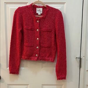 Sam Edelman Pink Tweed Jacket